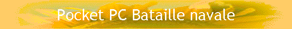 Pocket PC Bataille navale