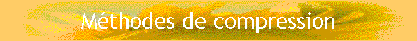Mthodes de compression
