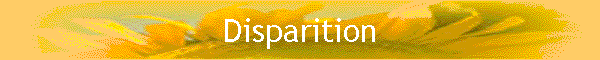 Disparition